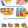 Montessori Busy Book for Toddlers – Quiet Activity Book with Life Skills & Pretend Play