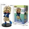 Chibi PVC figure of Izuku Midoriya and Katsuki Bakugo from My Hero Academia