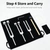 Professional Tuning Fork Set for Sound Healing & Ear Therapy