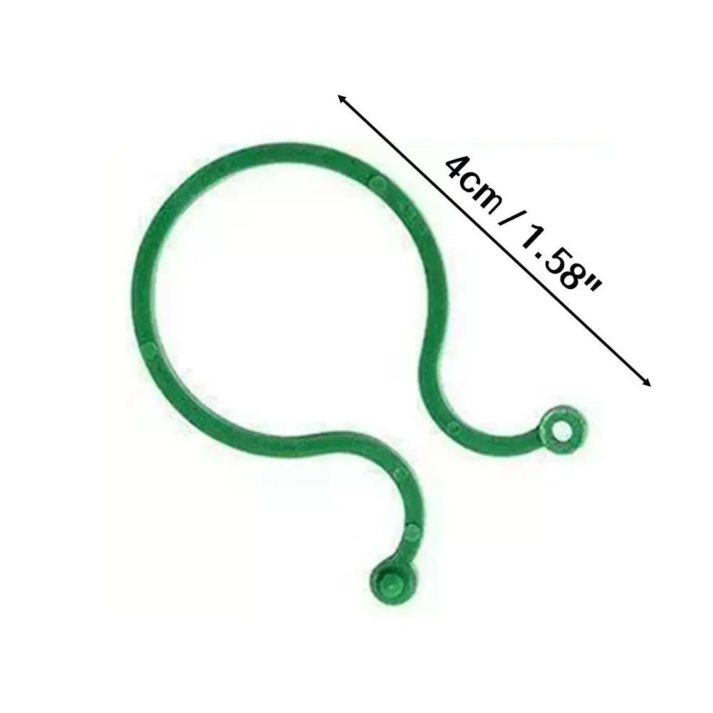 Garden Plant Support Clips (100-Pack)