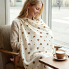 Breathable Baby Nursing Cover – Multi-Use Swaddle & Stroller Sunshade