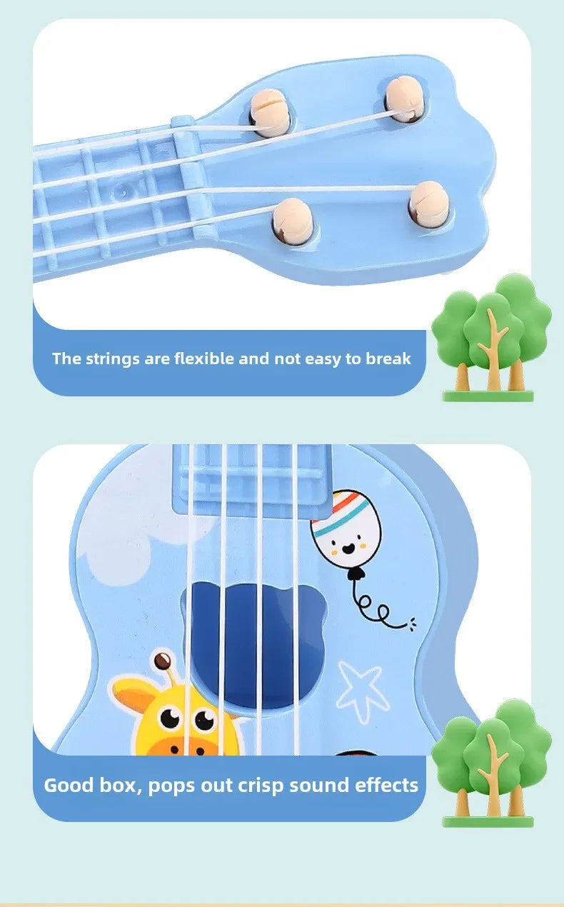 Kids Mini Ukulele Toy with Musical Sounds