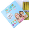 Non-Toxic Face Paint Crayons Set - Safe Face & Body Art for Halloween, Cosplay & Festivals