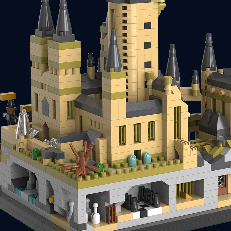 Wizardry Castle Micro Building Blocks Set (2,700+ Pieces)