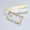 Adhesive Scratch-Off Stickers for DIY Cards and Crafts