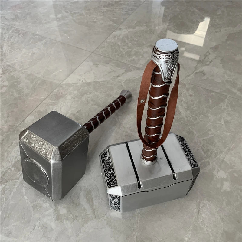 Thor-Inspired Rubber Hammer Costume Prop