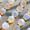 Premium 7-Piece Frosted Gemstone Polyhedral Dice Set for Tabletop RPGs