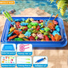 Magnetic Fishing Game with Inflatable Pool