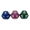 Astrology Divination Dice Set – 3 D12 Constellation Dice for Guidance and Insight
