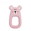 Cartoon Animal Silicone Baby Teether with Pacifier Clip