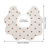 6-Layer Muslin Cotton Baby Bibs with Waterproof Backing