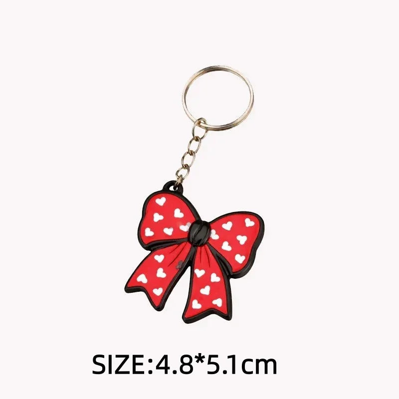 Elegant Bow Keychain Bottle Opener