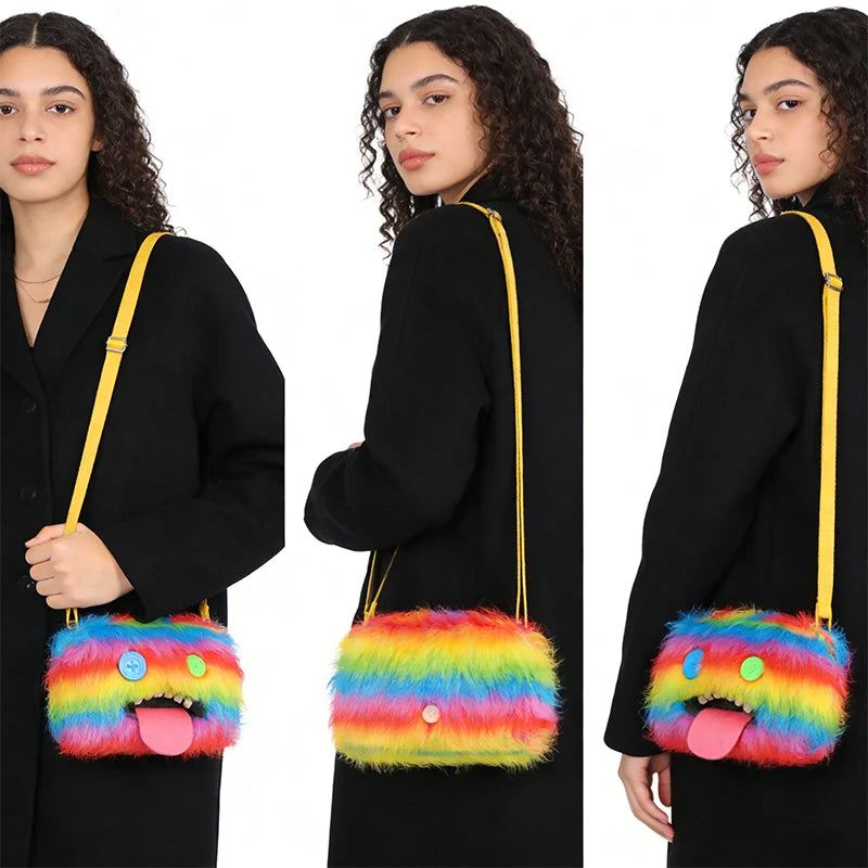 Fuggler Lord Long Ears Crossbody Plush Bag