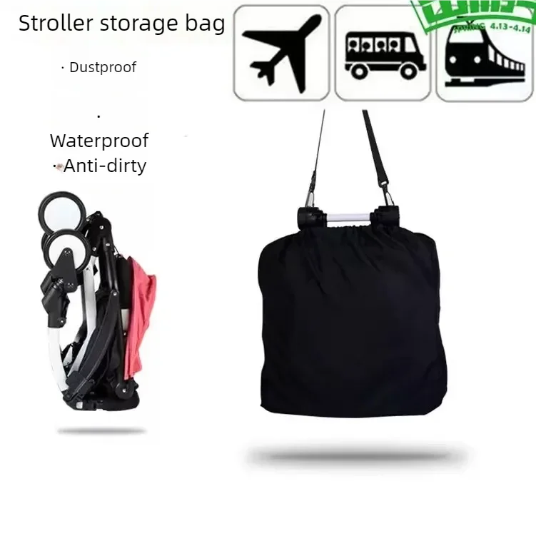 Universal Stroller Storage Bag – Dustproof Travel Cover for Baby Carts