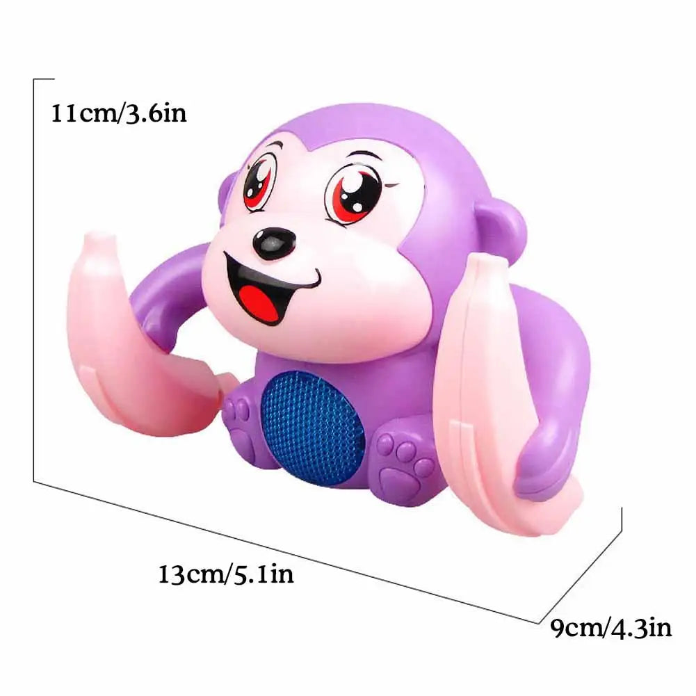 Tumbling Monkey Toy with Music, Lights & Sensor Actions