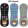 Silicone Baby Teether Remote Control with Anti-Eating Glove