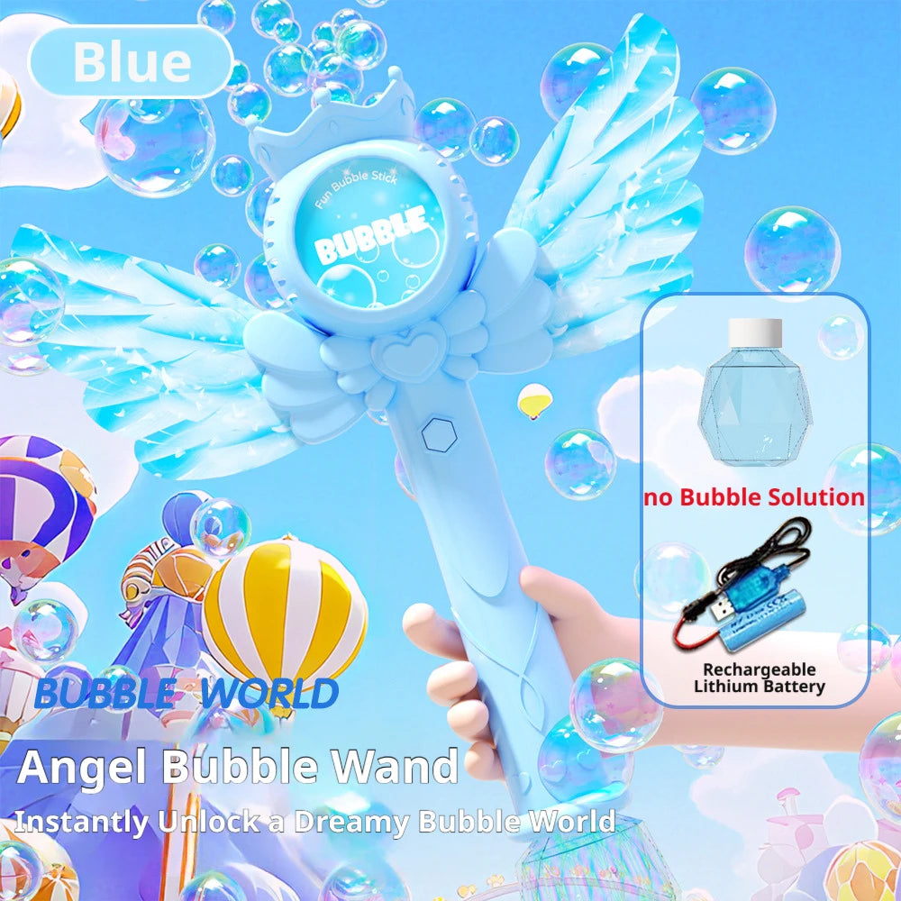 Automatic Bubble Gun with Lights and Sound
