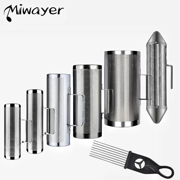Stainless Steel Guiro with Scraper – Latin Percussion Instrument
