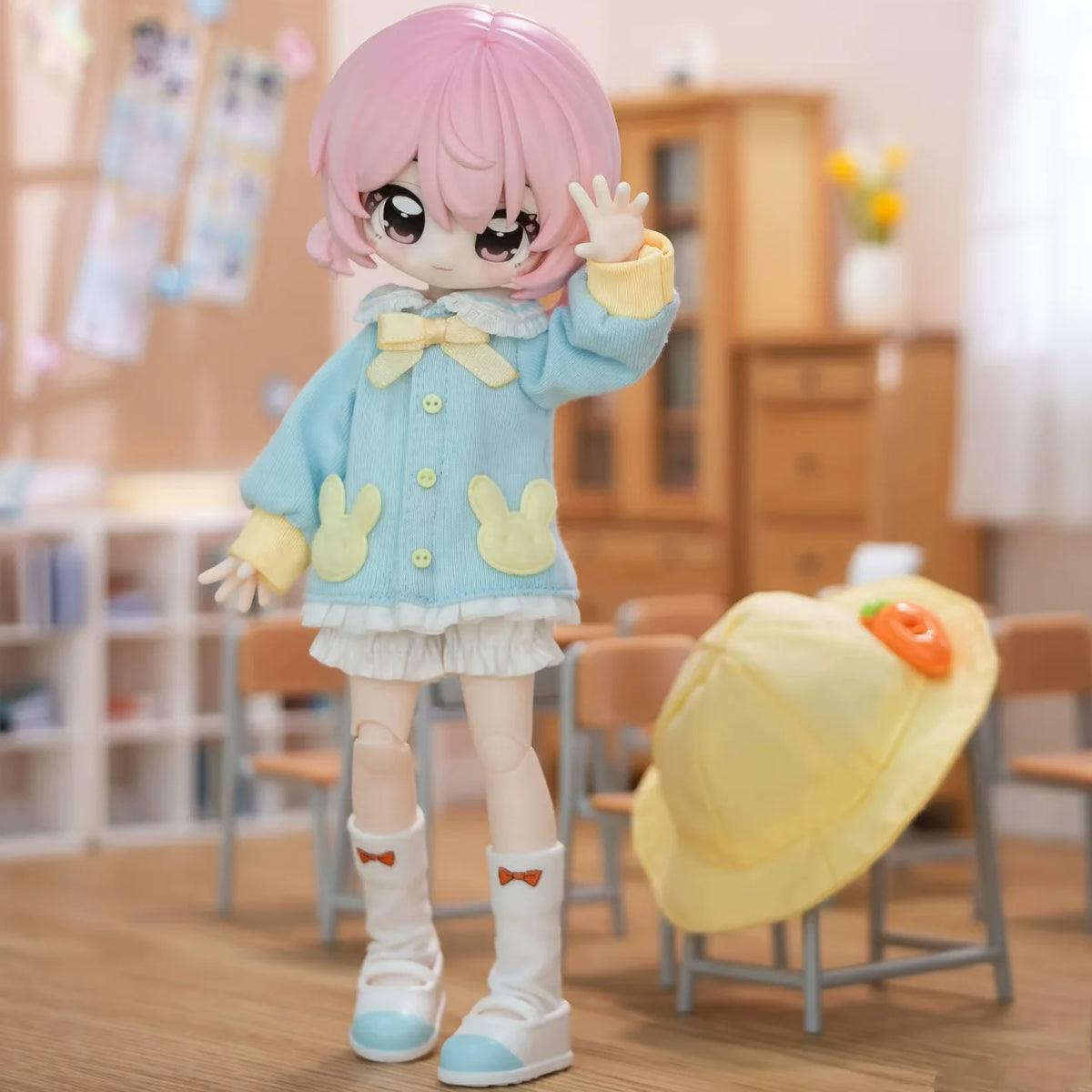 Anime-Style Collectible Figurine for Display