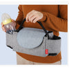 Insulated Diaper Bag with Thermal Bottle Pouch