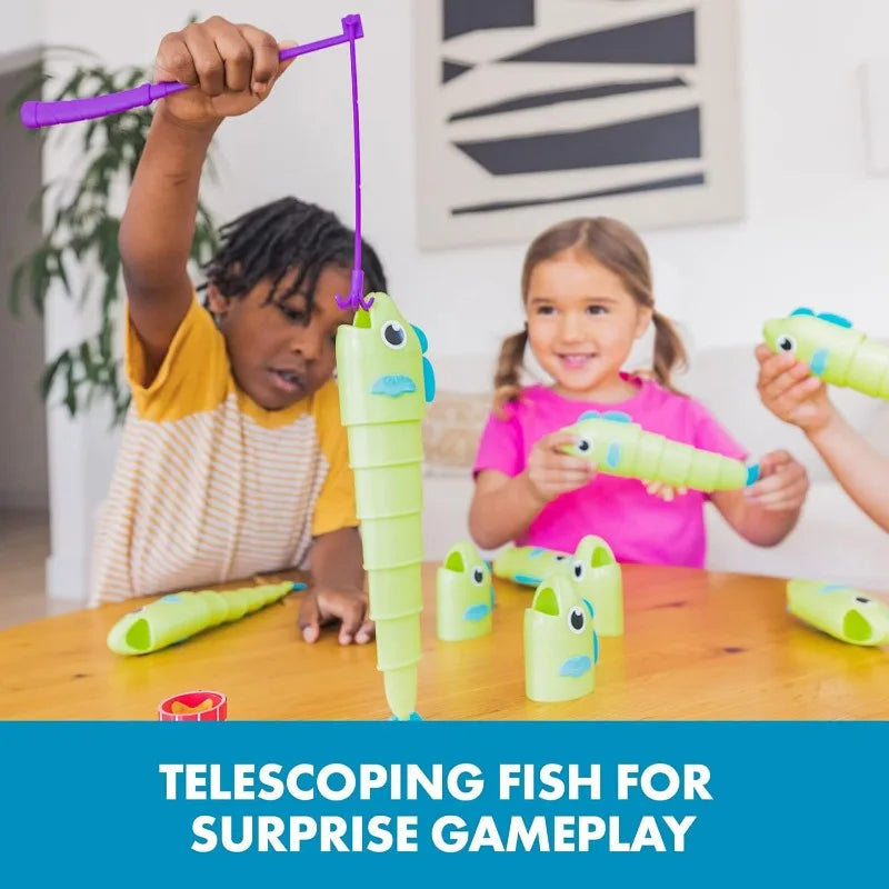 Telescoping Fishing Game for Kids with Length Comparison Fun