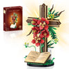 Cross Flower Building Block Set for Adults