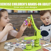 DIY Button Maker Machine Kit with Interchangeable Molds – 5 Sizes