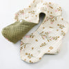 6-Layer Cotton Baby Bib with Reversible Design