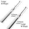 4-Piece Leather Edge Skiving and Grooving Tool Set