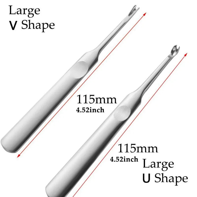4-Piece Leather Edge Skiving and Grooving Tool Set