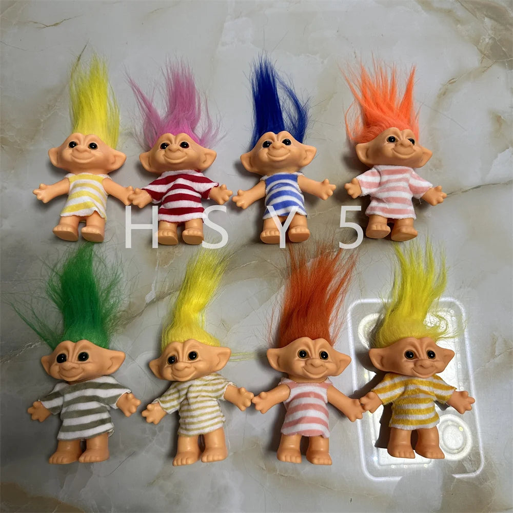 Handcrafted Ugly Troll Doll Collectible Figurine