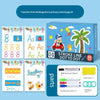 Reusable Magic Tracing Workbook Set for Kids with Pens and Eraser