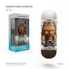Mini Finger Skateboard with Art Patterns