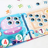 Montessori Toddler Busy Book with Matching Games