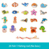 Wooden Magnetic Fishing Game for Kids