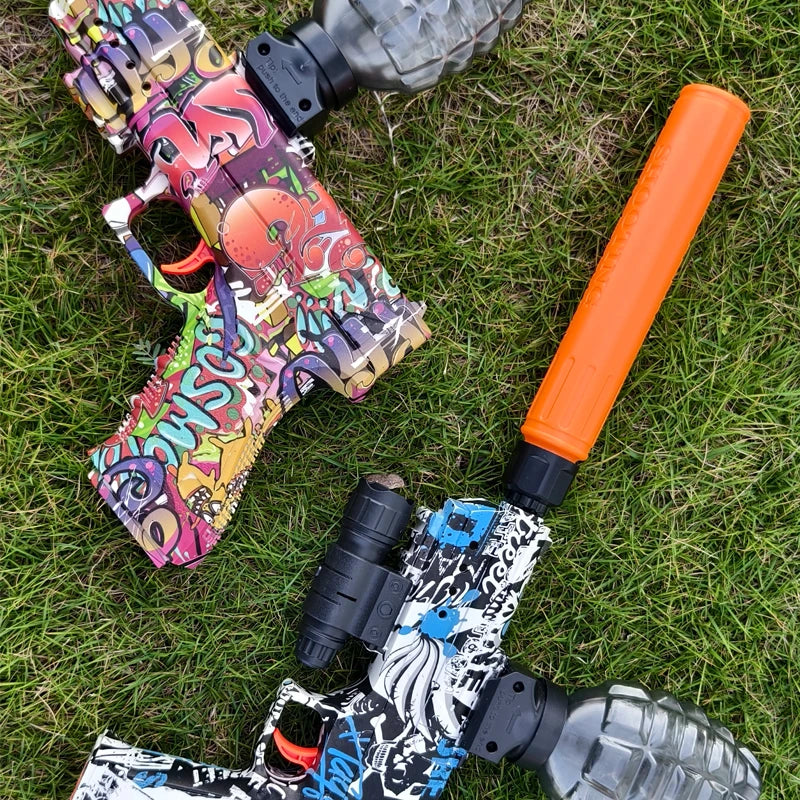 Electric Blaster Gun with Soft Bullets for Kids