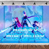 K-Pop Theme Party Backdrop for Birthday Celebrations