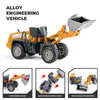 Diecast Engineering Vehicle Set for Kids - 4-Piece Construction Toy Collection