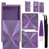 Stackable Diamond Painting Organizer Tray with Tweezers & Brush