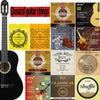 A collection of IRIN classical guitar strings including nylon and silver-plated copper wound sets.