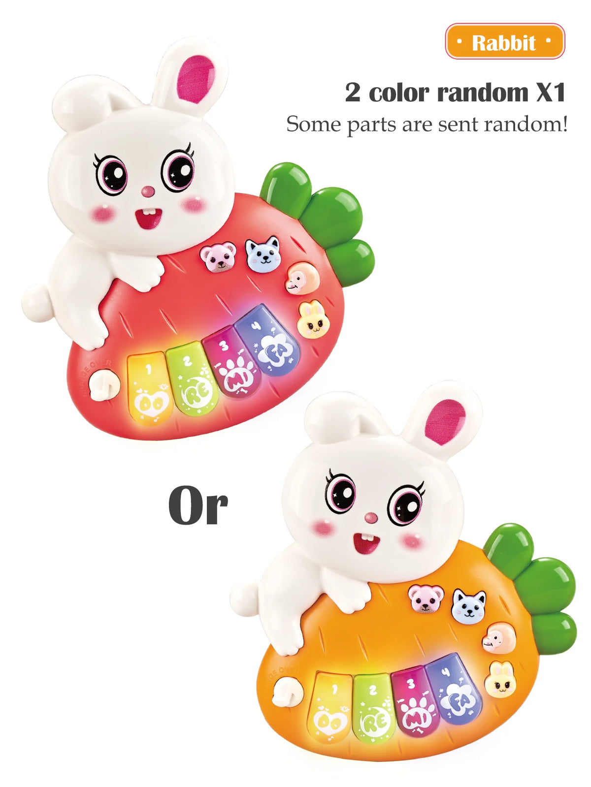 Interactive Musical Piano Toy with Animal Friends