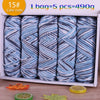 Multicolor Gradient Dyed Acrylic Yarn for Knitting & Crochet