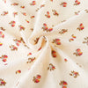Muslin Swaddle Blanket with Floral Print – Soft, Breathable Baby Wrap for All Seasons