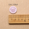 Round PU Leather Labels with Embossed Design for DIY Crafts