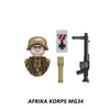 Mini Military Soldier Building Block Figures - Camouflage Airman Sets