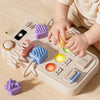 Montessori Busy Board with Plug Socket Sensory Toy for Toddlers