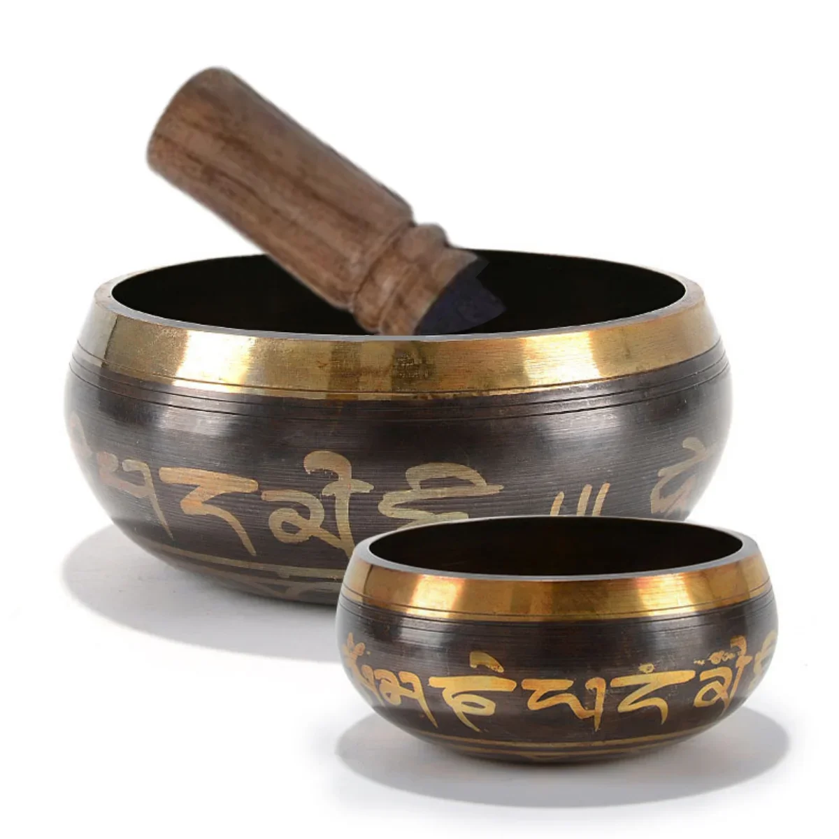 Tibetan Singing Bowl Set for Meditation and Relaxation