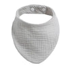 Soft Cotton Muslin Baby Bibs with Absorbent Gauze