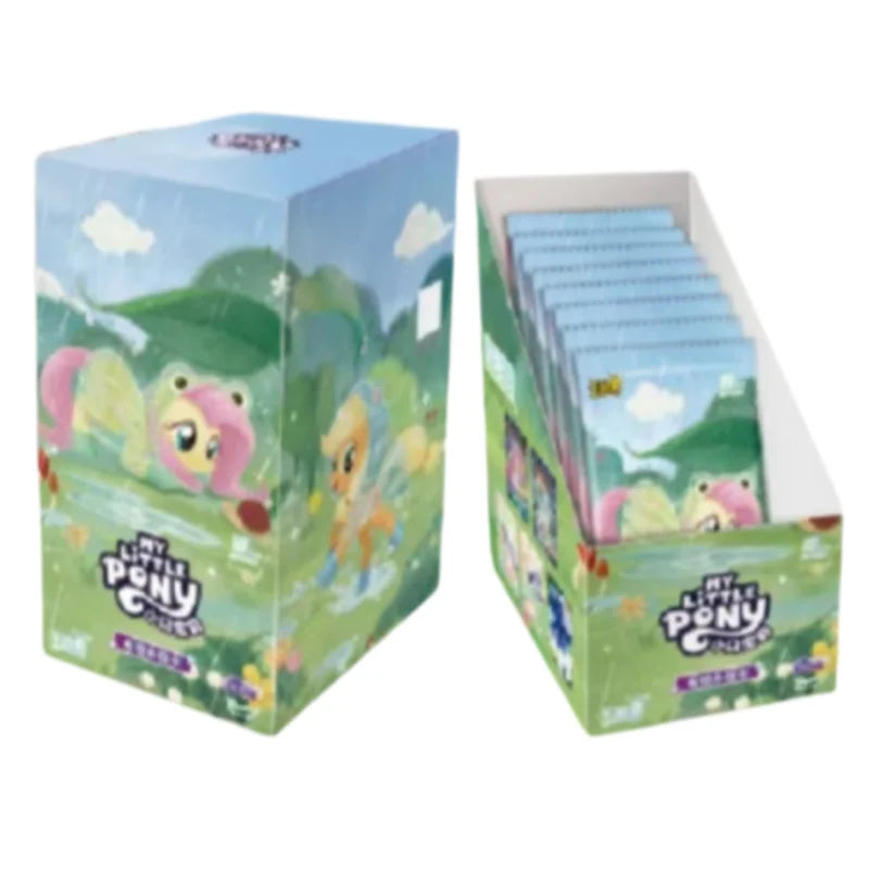 A box containing a set of 12 My Little Pony Kayou Collection Cards