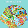 Wooden Animal Jigsaw Puzzles for Toddlers (Set of 12)